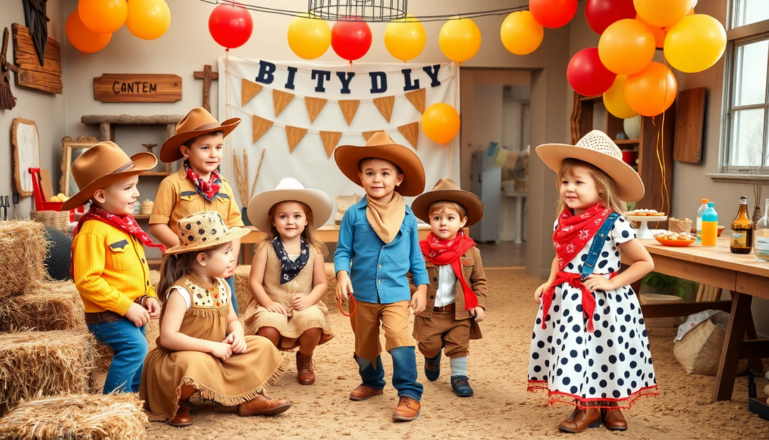 10 Creative Cowboy Birthday Party Ideas That Kids Will Love