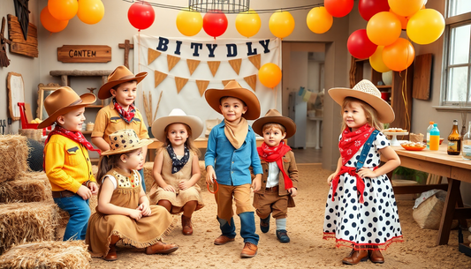 10 Creative Cowboy Birthday Party Ideas That Kids Will Love