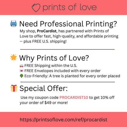 Cocomelon birthday invitation template showcasing professional printing offer from ProCardist